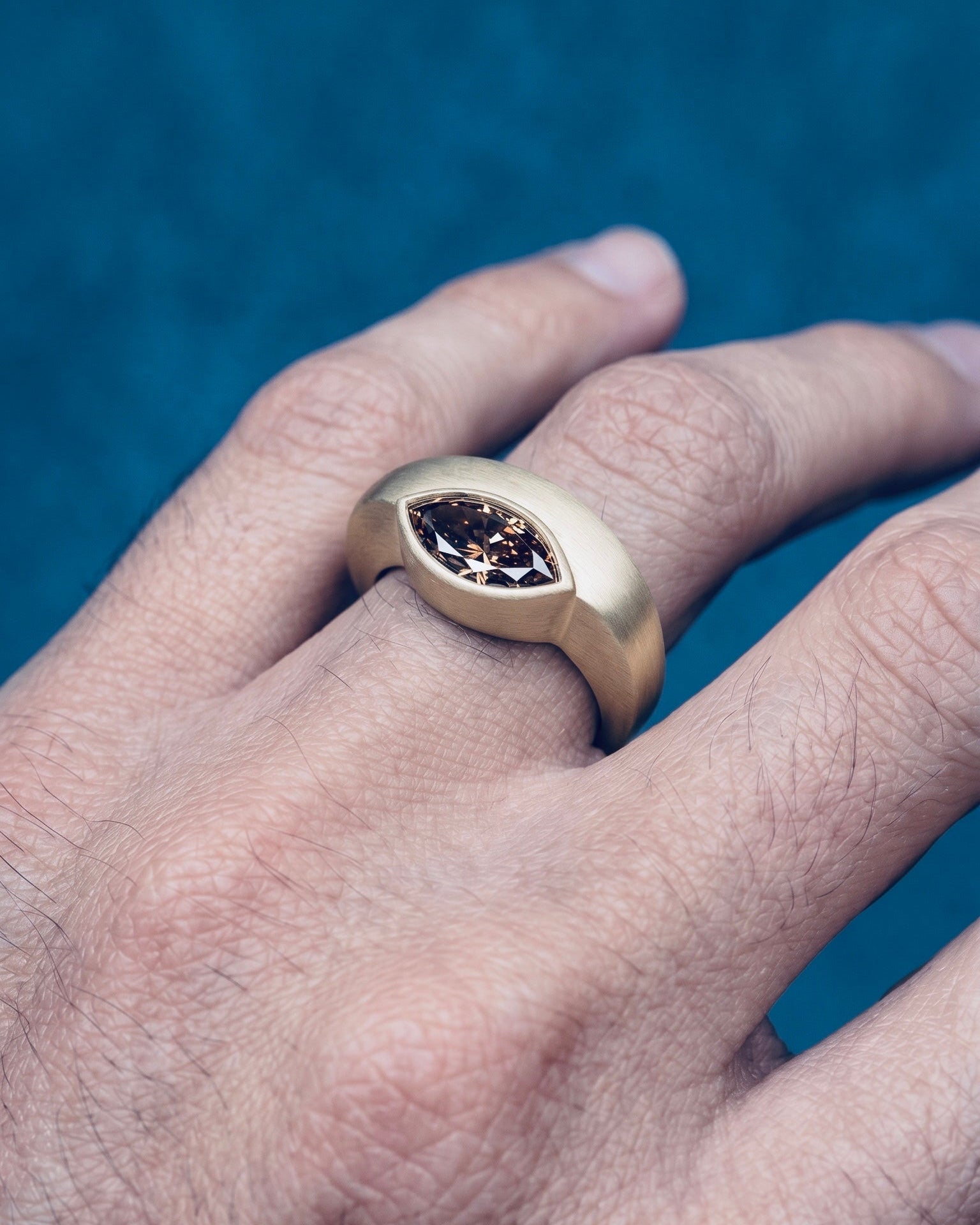 envelope ring worn on the hand