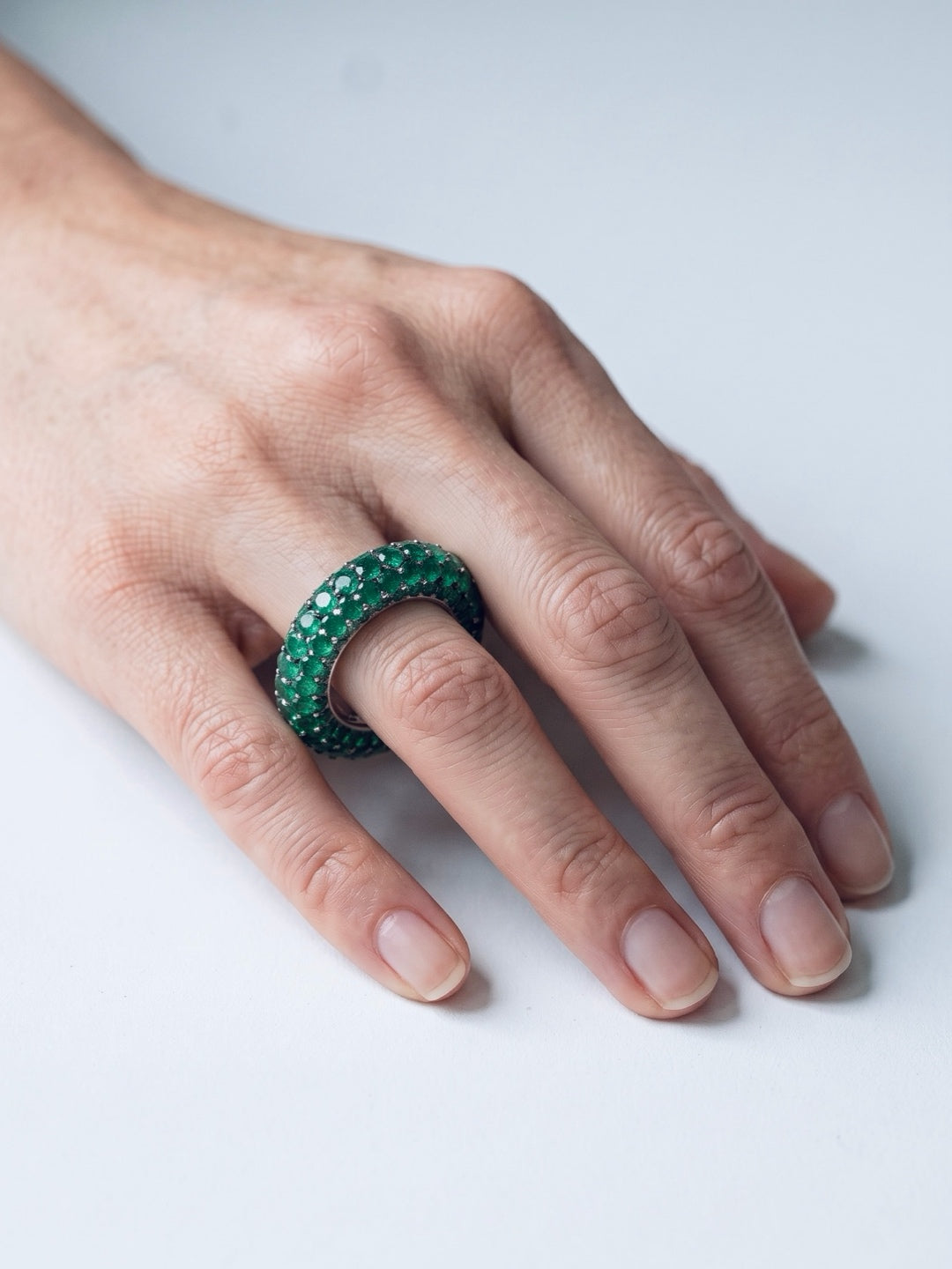 torus pavé ring