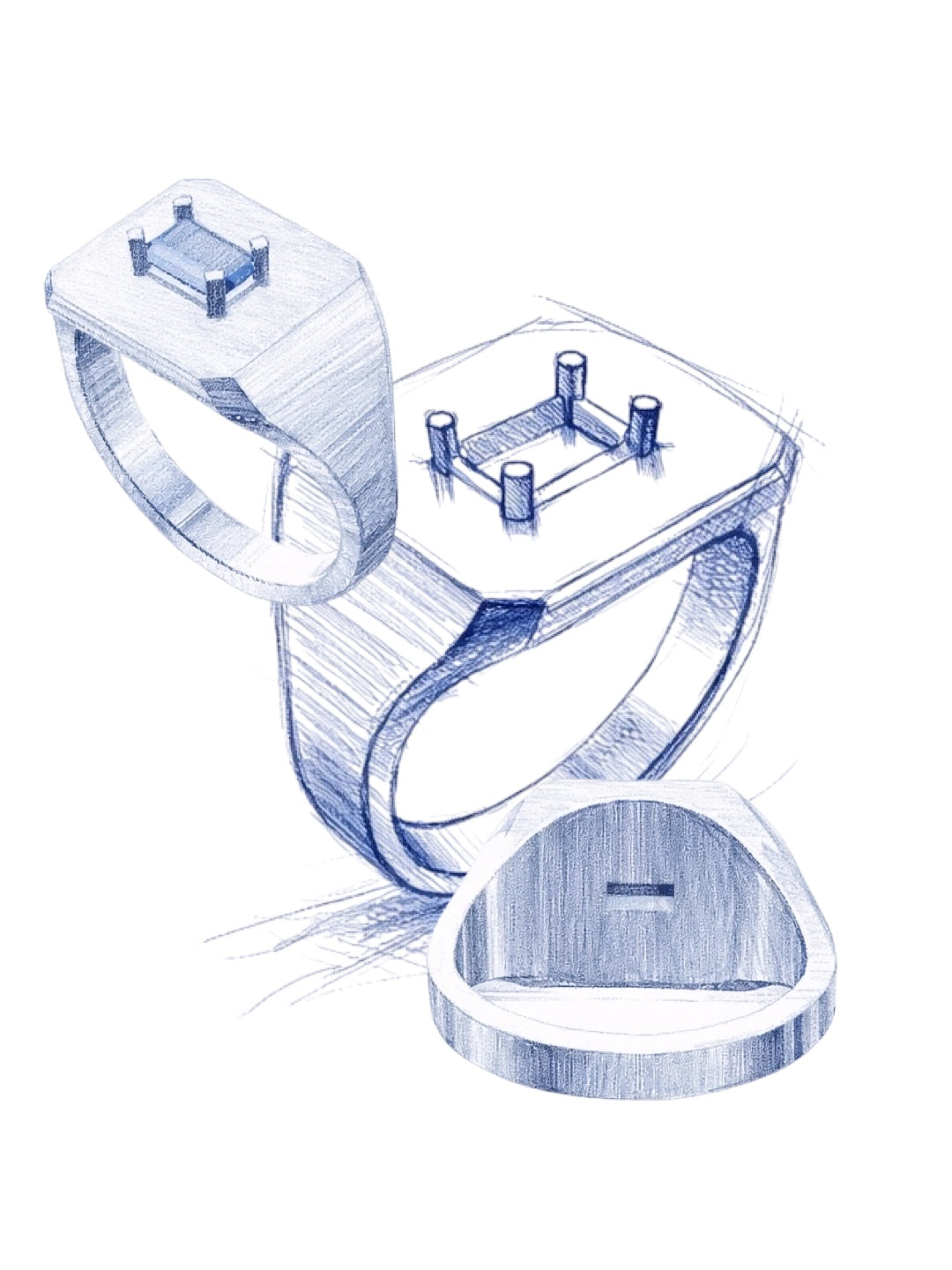 resonance emerald ring