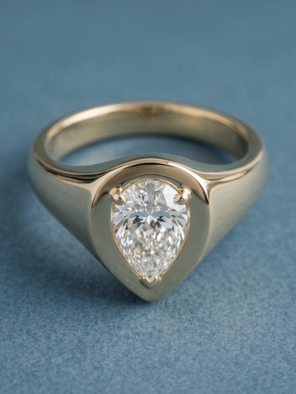 resonance pear ring